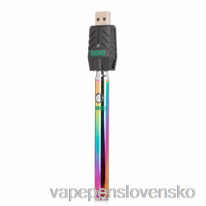 Ooze 320mah Otočná Tenká Perová Batéria Dúhová Vape Cigareta